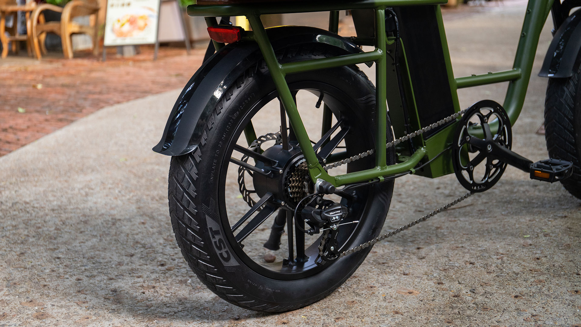 fat tire cargo elektro bike